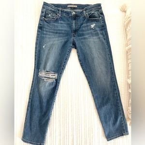 Joes Jeans Distressed Button Fly Size: W 31